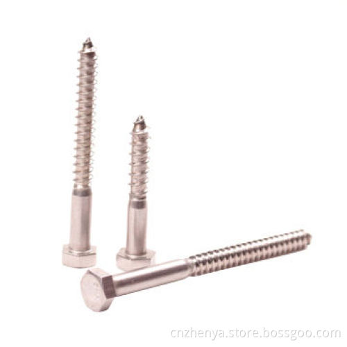 Stainless steel wood screw
